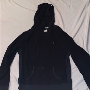 black american eagle sweatshirt